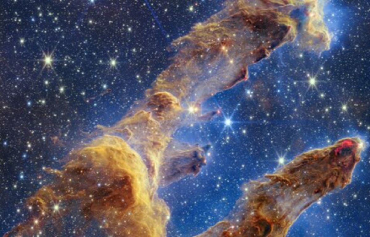 Impresionante nueva imagen del Telescopio Webb muestra los «Pilares de
