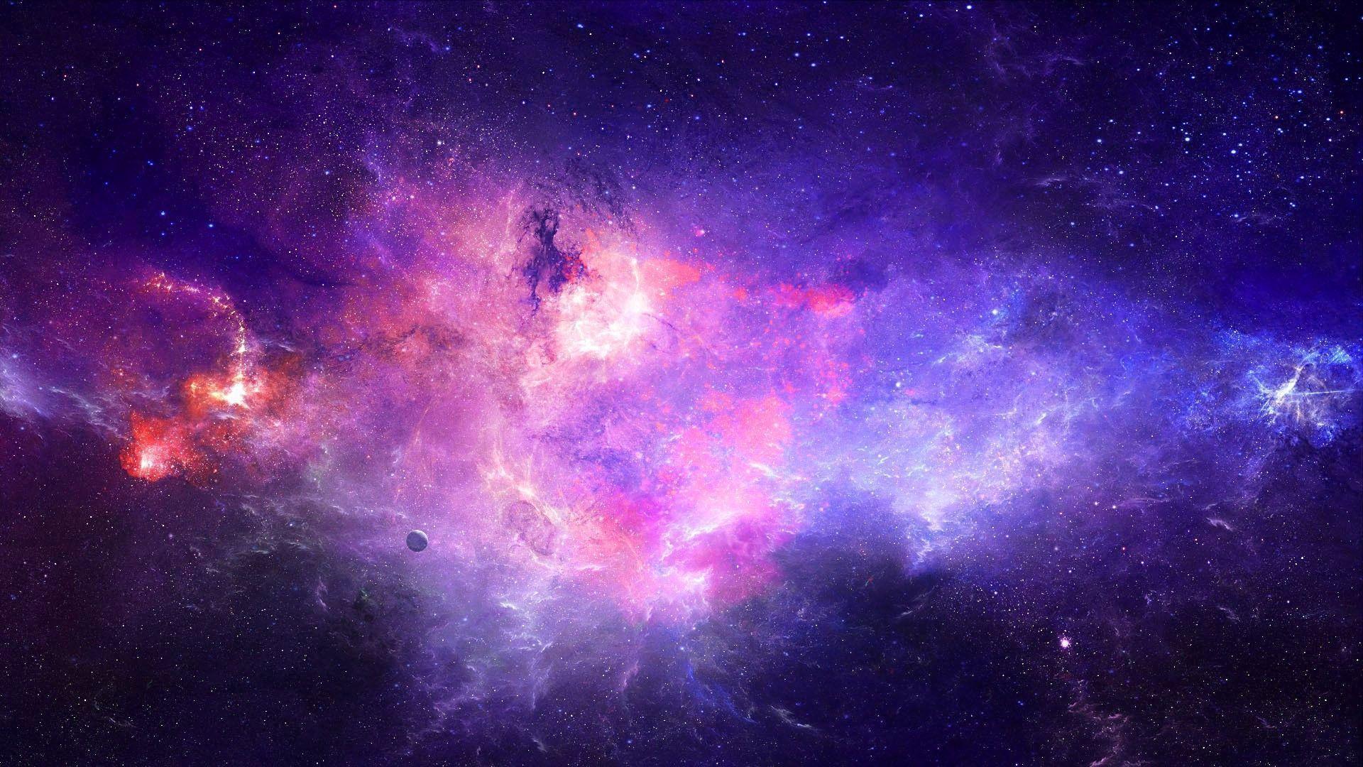 Purple Galaxy HD Wallpapers - Top Free Purple Galaxy HD Backgrounds
